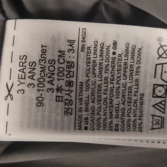 Baby GAP Quilted Puffer Vest - Size 3 - Picture 9 of 9